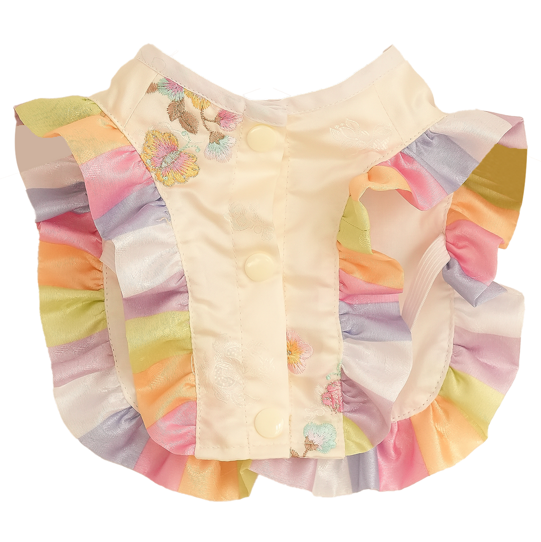 Colorful Pleated Baeja
