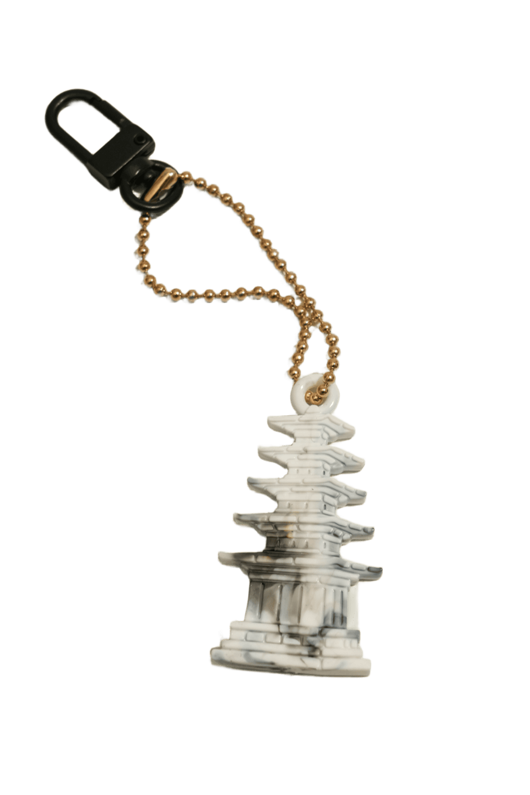 Jeongnimsa Temple Pagoda Keyring